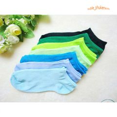 Tất Trơn Cổ Ngắn Unisex Màu Trắng Đen - Vớ Thể Thao Thời Trang Cho Nam Nữ, Độ Bền Cao, Thoáng Khí, Dùng Mọi Dịp