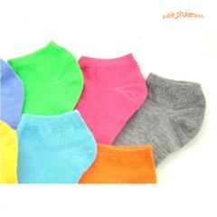 Tất Trơn Cổ Ngắn Unisex Màu Trắng Đen - Vớ Thể Thao Thời Trang Cho Nam Nữ, Độ Bền Cao, Thoáng Khí, Dùng Mọi Dịp