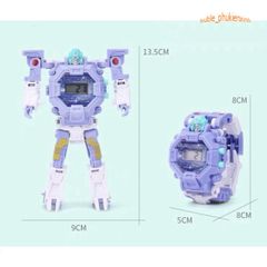 Đồng Hồ Biến Hình Siêu Nhân Lắp Ráp 022A 023A - Đồ Chơi Trẻ Em An Toàn, Thiết Kế Sáng Tạo và Rực Rỡ cho Bé Trai