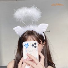 Băng Đô Cài Tóc Sừng Tuần Lộc LED Rực Rỡ - Phụ Kiện Thời Trang Hàn Quốc Ánh Sáng Vàng Ấm, Quà Tặng Sinh Nhật Hot TikTok