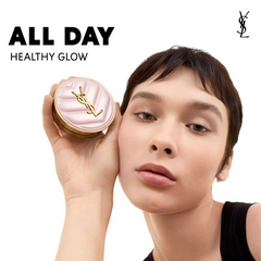 Phấn Nước YSL Touche Éclat Glow Pact B10 Cool Porcelain - Phấn Trang Điểm Cao Cấp SPF50+/PA++++ Chính Hãng, Lớp Nền Hoàn Hảo