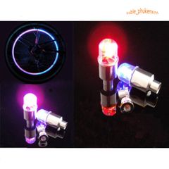 Bộ 2 Đèn LED Neon Gắn Van Bánh Xe Đạp Xe Máy - Đèn Cảm Biến Ánh Sáng Độc Đáo Nhiều Màu Sắc Thích Hợp Cho Mọi Loại Phương Tiện