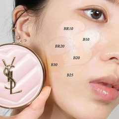 Phấn Nước Yves Saint Laurent YSL Touche Eclat Glow-Pact Cushion High Cover Tone B10 - Trang Điểm Cao Cấp Cho Làn Da Rạng Rỡ