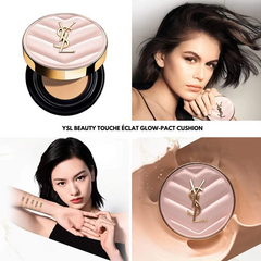 Phấn Nước Yves Saint Laurent YSL Touche Eclat Glow-Pact Cushion High Cover Tone B10 - Trang Điểm Cao Cấp Cho Làn Da Rạng Rỡ