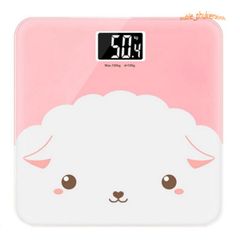 Cân Điện Tử Cừu Trắng Kính Cường Lực - Cân Sức Khỏe Tối Đa 180KG, Bảo Hành 1 Năm, Xinh Xắn Dễ Thương Cho Gia Đình