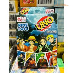 Bộ Thẻ Bài UNO Anime Mới: One Piece, Naruto, Dragon Ball, Demon Slayer - Trò Chơi Giải Trí Đầy Thú Vị Cho Trẻ Em
