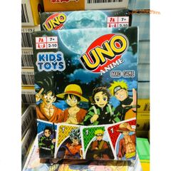 Bộ Thẻ Bài UNO Anime Mới: One Piece, Naruto, Dragon Ball, Demon Slayer - Trò Chơi Giải Trí Đầy Thú Vị Cho Trẻ Em