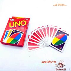 Bộ thẻ bài Uno - Trò chơi Card Game Vui Nhộn Cho Buổi Tiệc, Giải Trí Tối Thông Minh Tối Đa 10 Người Chơi