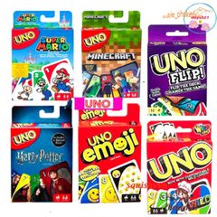 Bộ thẻ bài Uno - Trò chơi Card Game Vui Nhộn Cho Buổi Tiệc, Giải Trí Tối Thông Minh Tối Đa 10 Người Chơi