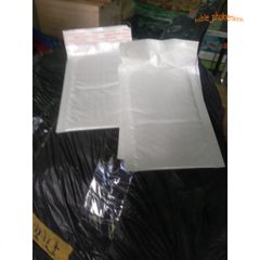 Combo 50 Túi Gói Hàng Nylon Chống Sốc - Túi Lót Xốp Nổ, Dán Mép Nhanh, An Toàn Phát Hiện Tráo Hàng