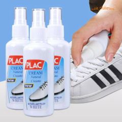 Chai Xịt Tẩy Vết Ố Giày Plac - Sản Phẩm Làm Trắng Hiệu Quả và An Toàn Cho Giày Dép, Túi Xách Sang Trọng