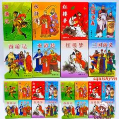 Bộ Bài Tây Du Ký Hộp Đựng - Bộ Poker Tôn Ngộ Không 54 Lá Anime Manga Độc Đáo, Dễ Thương, Quân Bài In 2 Mặt