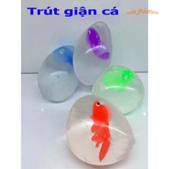 Đồ Chơi Giải Tỏa Căng Thẳng GUDETAMA Cá Giận - Bóp Nén Nhựa Dẻo Đáng Yêu, Quà Tặng Fan Thú Vị