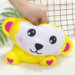 Đồ Chơi Squishy Hình Chú Khỉ Con Màu Nâu Khổng Lồ 30-40cm - Đáng Yêu và Thú Vị Cho Trẻ Em