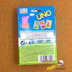 Bộ bài UNO cơ bản 108 lá - Trò chơi giải trí thú vị cho gia đình và bạn bè, chất liệu giấy cứng an toàn, dễ chơi.