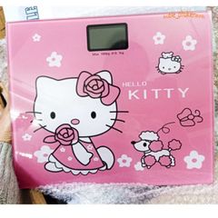 Cân Điện Tử Hình Mèo Kitty và Cừu - Cân Sức Khỏe Tối Đa 180KG, Bảo Hành 1 Năm, Đáng Yêu cho Gia Đình
