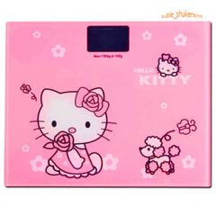 Cân Điện Tử Hình Mèo Kitty và Cừu - Cân Sức Khỏe Tối Đa 180KG, Bảo Hành 1 Năm, Đáng Yêu cho Gia Đình