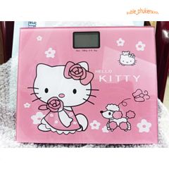 Cân Điện Tử Hình Mèo Kitty và Cừu - Cân Sức Khỏe Tối Đa 180KG, Bảo Hành 1 Năm, Đáng Yêu cho Gia Đình