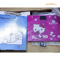 Cân Điện Tử Hình Mèo Kitty và Cừu - Cân Sức Khỏe Tối Đa 180KG, Bảo Hành 1 Năm, Đáng Yêu cho Gia Đình