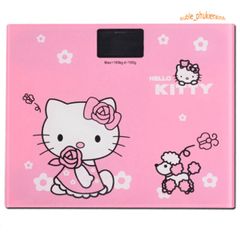 Cân Điện Tử Hình Mèo Kitty và Cừu - Cân Sức Khỏe Tối Đa 180KG, Bảo Hành 1 Năm, Đáng Yêu cho Gia Đình