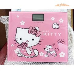Cân Điện Tử Hình Mèo Kitty và Cừu - Cân Sức Khỏe Tối Đa 180KG, Bảo Hành 1 Năm, Đáng Yêu cho Gia Đình