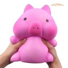 Squishy Heo Hồng Khổng Lồ - Đồ Chơi Dễ Thương 30-40cm Mẫu Màu Hương Vị Trái Cây - Chất Liệu Mềm Mại, Đổi Trả 15 Ngày