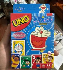 Bộ Trò Chơi Thẻ Bài UNO Doraemon - 112 Thẻ Bài Cao Cấp Chất Lượng, Hấp Dẫn và Thử Thách Bạn Bè - Quà Tặng Hoàn Hảo Cho Fan Manga Anime