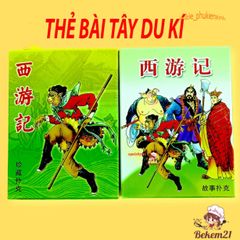 Bộ Bài Tây Du Ký Cổ Điển 1986 - Bộ Tú Lơ Khơ Anime Manga Đẹp, Hộp Đựng Sang Trọng, Quà Tặng Hoàn Hảo Cho Bạn Bè