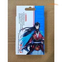 Bộ Bài Poker Hoạt Hình Touken Ranbu - Đao Kiếm Loạn Vũ Dễ Thương Cho Học Sinh - Quà Tặng 54 Lá Thẻ Bài Anime Nổi Tiếng