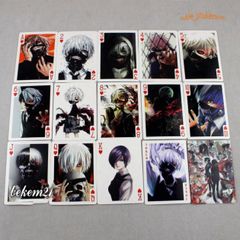 Bộ bài tây Poker TOKYO GHOUL 52 lá Anime Chibi - Quà tặng cho Fan Tình yêu Nhân vật Anime trong Hộp Thiết kế Độc đáo