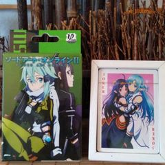 Bộ bài tây 54 lá và tú lơ khơ 52 lá Anime Sword Art Online - Đồ chơi trẻ em thiết kế độc đáo, hộp đựng cao cấp.