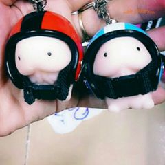 Móc Khóa Bé Ciu Thần Kỳ - Siêu Anh Hùng Đáng Yêu Với Nón Bảo Hiểm 4cm - Quà Tặng Dễ Thương Cho Fan Hâm Mộ