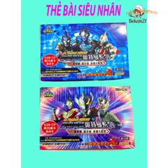 Bộ bài poker ULTRAMAN anime - 252 lá độc đáo, siêu nhân Điện Quang, chơi giải trí & quà tặng cho fan manga