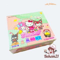 Bộ Bài Tây SANRIO PASTEL 160 Lá - Thẻ Bài Cute Hello Kitty, Kuromi, Melody, Cinnamoroll - Đồ Chơi Dễ Thương Sưu Tầm