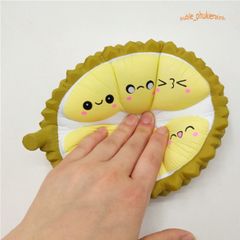 Đồ Chơi Squishy Đại Khổng Lồ Nửa Quả Sầu Riêng Biểu Cảm Xinh Xắn - Quà Tặng Ý Nghĩa Cho Trẻ Em, Giảm Căng Thẳng