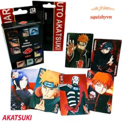 Bộ bài tây poker Naruto 52 lá độc đáo - Hộp thiết kế anime manga cho fan game và quà tặng đặc biệt
