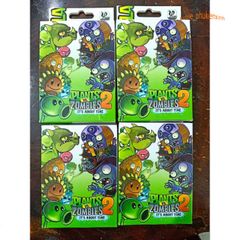 Bộ 54 Thẻ Ảnh Nhân Vật Game Plant vs Zombie Chibi Dễ Thương - Bài Poker Hình Ngẫu Nhiên cho Trẻ Em, Quà Tặng Xinh Xắn