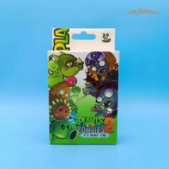 Bộ 54 Thẻ Ảnh Nhân Vật Game Plant vs Zombie Chibi Dễ Thương - Bài Poker Hình Ngẫu Nhiên cho Trẻ Em, Quà Tặng Xinh Xắn