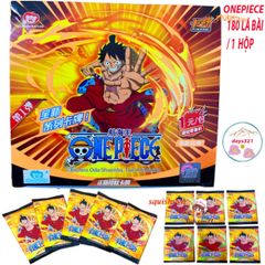 Bộ 180 Thẻ Bài One Piece Sưu Tầm - Đồ Chơi Tương Tác Thú Vị Cho Bé Trai Từ 6 Tuổi Trở Lên