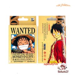 Bộ Bài Tây Anime One Piece - Vua Hải Tặc Chơi Poker Chất Lượng Cao, Quà Tặng Độc Đáo Cho Otaku Yêu Thích Boardgame