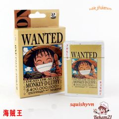 Bộ Bài Tây Anime One Piece - Vua Hải Tặc Chơi Poker Chất Lượng Cao, Quà Tặng Độc Đáo Cho Otaku Yêu Thích Boardgame