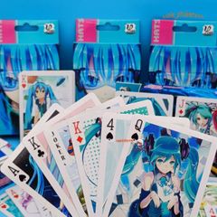 Bài Tây Anime HATSUNE MIKU - Bộ Bài Tú Lơ Khơ Poker S 54 Lá Độc Đáo Cho Fan Anime và Manga - Quà Tặng Hoàn Hảo