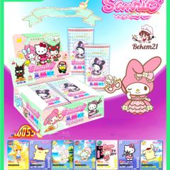 Bộ bài tây SANRIO Hello Kitty My Melody Kuromi Cinnamoroll - Bộ 160 lá poker S dễ thương cho trẻ em và quà tặng bạn bè