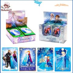 Bộ Bài Tây Frozen Elsa & Anna - Thẻ Bài Trưng Bày, Giải Trí, Quà Tặng Độc Đáo Từ Phim Hoạt Hình Nữ Hoàng Băng Giá
