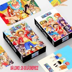 Bộ Bài Tây 54 Lá Manga Anime Nhiều Chủ Đề - One Piece, Naruto, Attack On Titan, Conan, Fairy Tail, Pokemon - Quà Tặng Tuyệt Vời