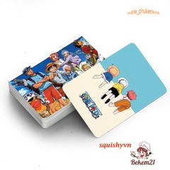 Bộ Bài Tây One Piece 54 Lá Anime Manga - Bao Gồm Jujutsu Kaisen, Conan, Naruto, Genshin Impact, Tokyo Revengers - Đồ Chơi Trẻ Em Chất Liệu Cao Cấp