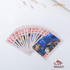 Bộ Sưu Tập 54 Thẻ Ngôi Sao Bóng Đá Màu Vàng/Bạc - Thẻ Cầu Thủ Bóng Đá Phiên Bản Tiếng Anh Cho Trẻ Em Từ 2 Tuổi