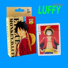 Bộ bài tây anime One Piece 54 lá - Thú vị với nhân vật Luffy và Zoro dễ thương, chất liệu giấy cao cấp, bao gồm 2 lá Joker