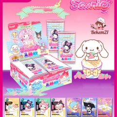 Bộ Thẻ Bài Tây SANRIO 160 Lá - Thẻ Bài Dễ Thương với Nhân Vật Hello Kitty, Cinnamoroll và Kuromi - Lưu Giữ và Sưu Tầm