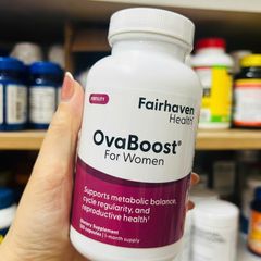 Hỗ trợ sinh sản nữ OvaBoost for Women USA 120 viên